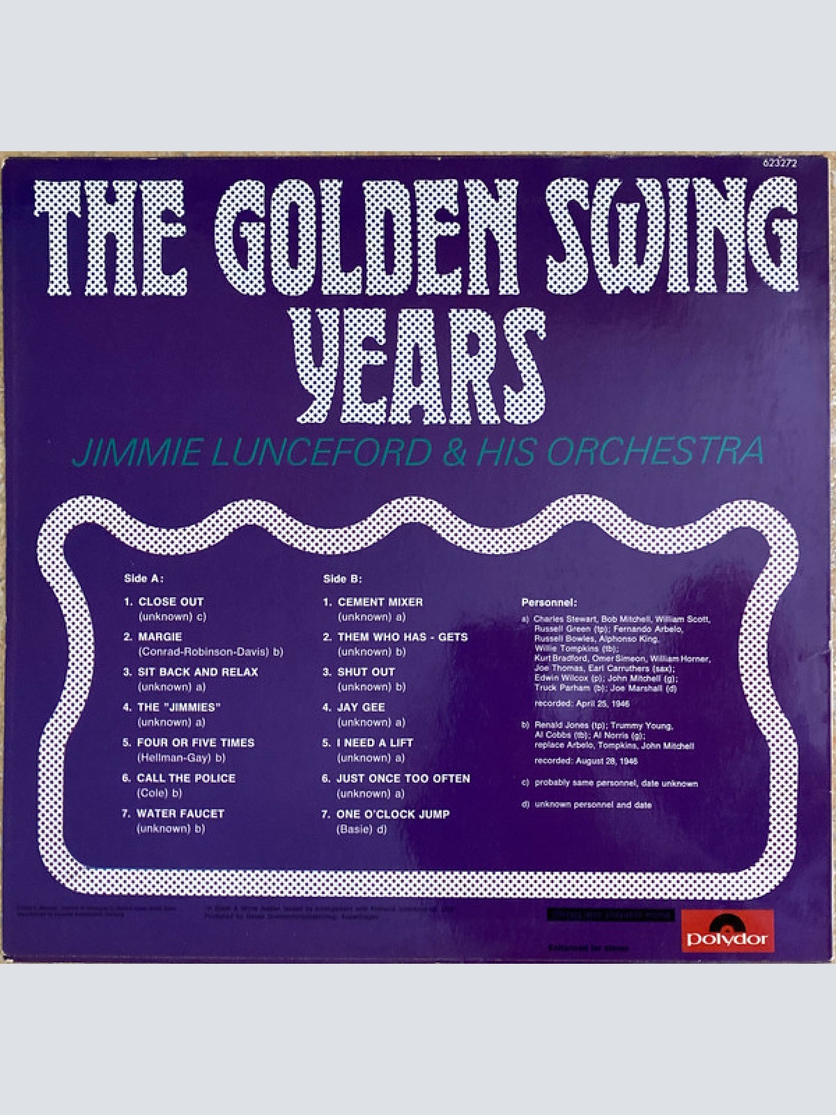 Vinyl / Jimmie Lunceford & His Orchestra* - The Golden Swing Years