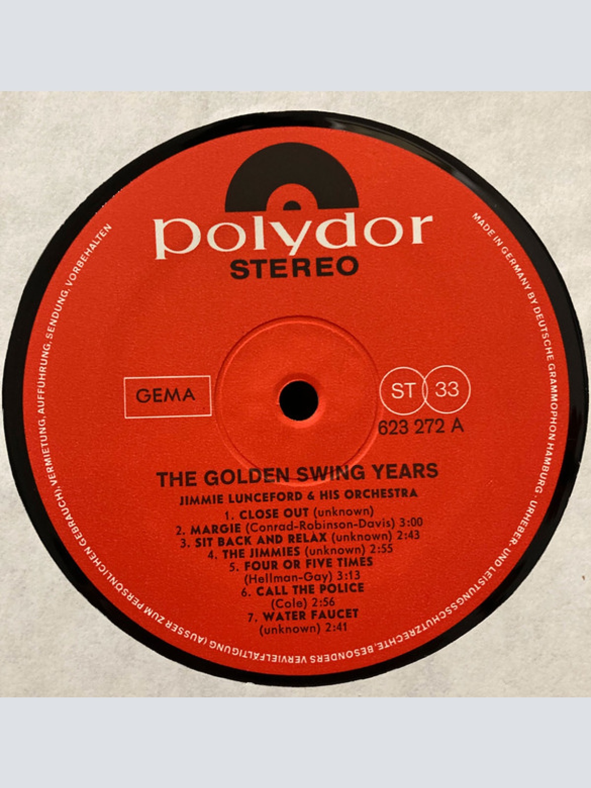 Vinyl / Jimmie Lunceford & His Orchestra* - The Golden Swing Years