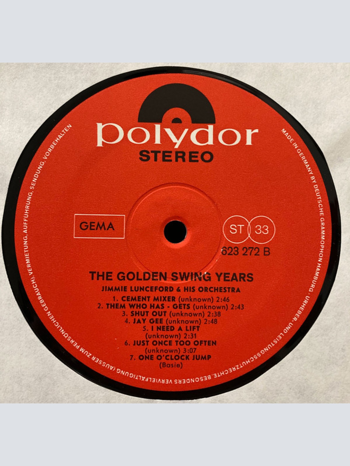 Vinyl / Jimmie Lunceford & His Orchestra* - The Golden Swing Years