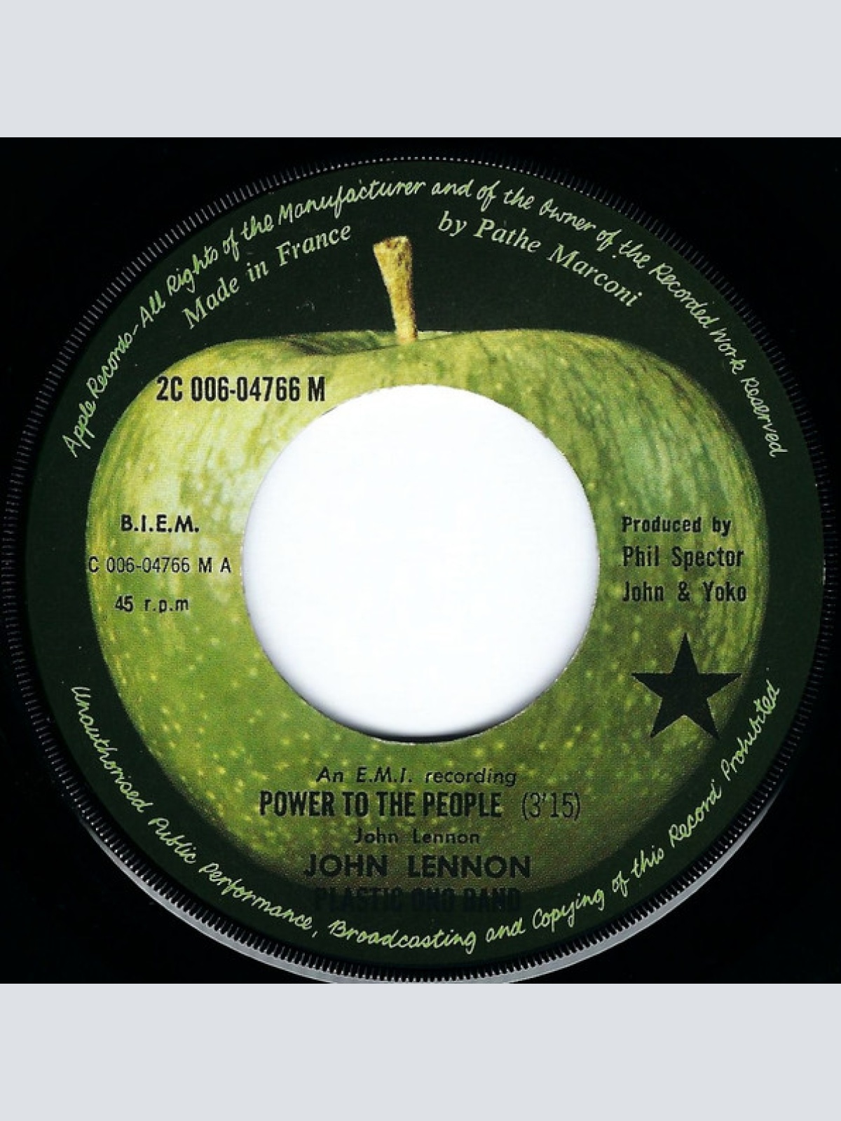 Vinyl / John Lennon + Plastic Ono Band* - Power To The People