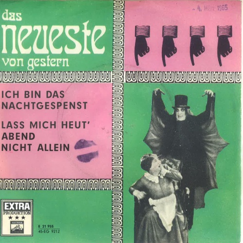 Vinyl / Kapelle Rohrbeck / Original Glorias - Ich Bin Das Nachtgespenst / Laß Mich Heut' Abend Nicht Allein