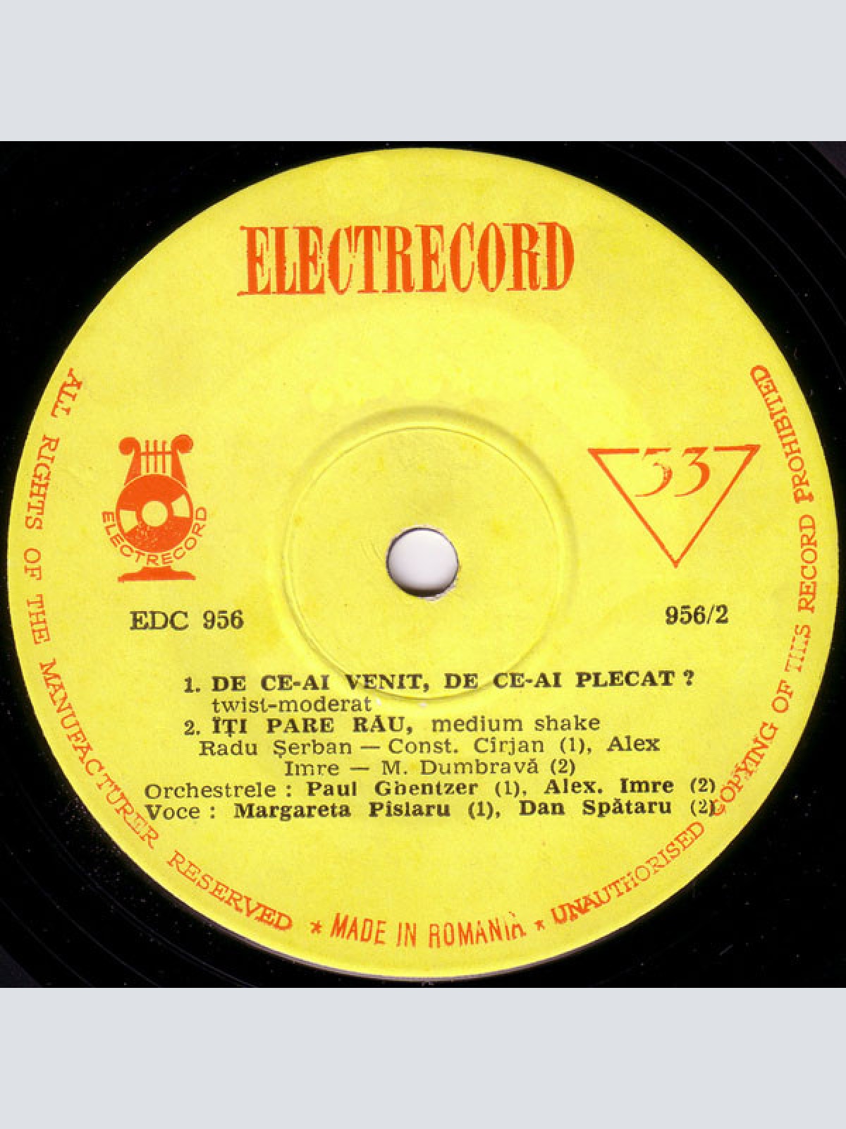 Vinyl / Margareta Pîslaru* Și Dan Spătaru - Nici O Lacrimă ∗ Fete Și Băieți ∗ Ale Tale ∗ De Ce-ai Venit, De Ce-ai Plecat? ∗ Îți Pare Rău