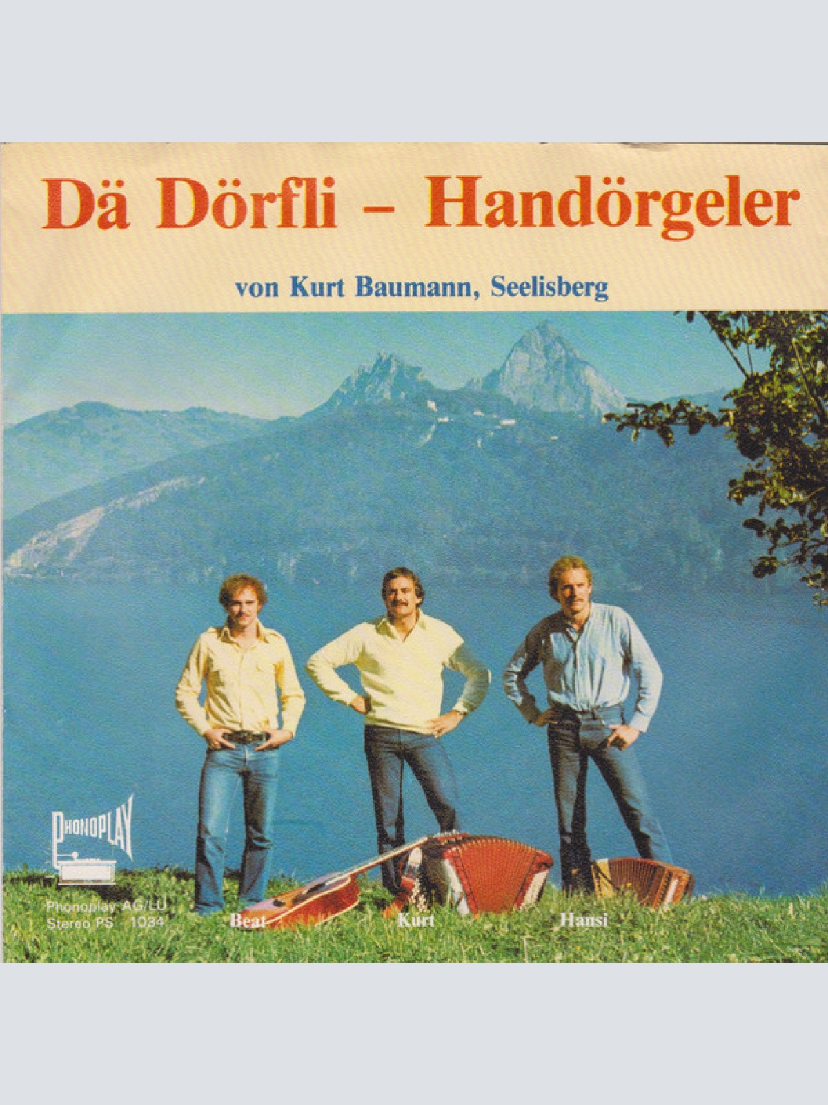 Vinyl / Gebrüder Baumann, Seelisberg - Dä Dörfli-Handörgeler
