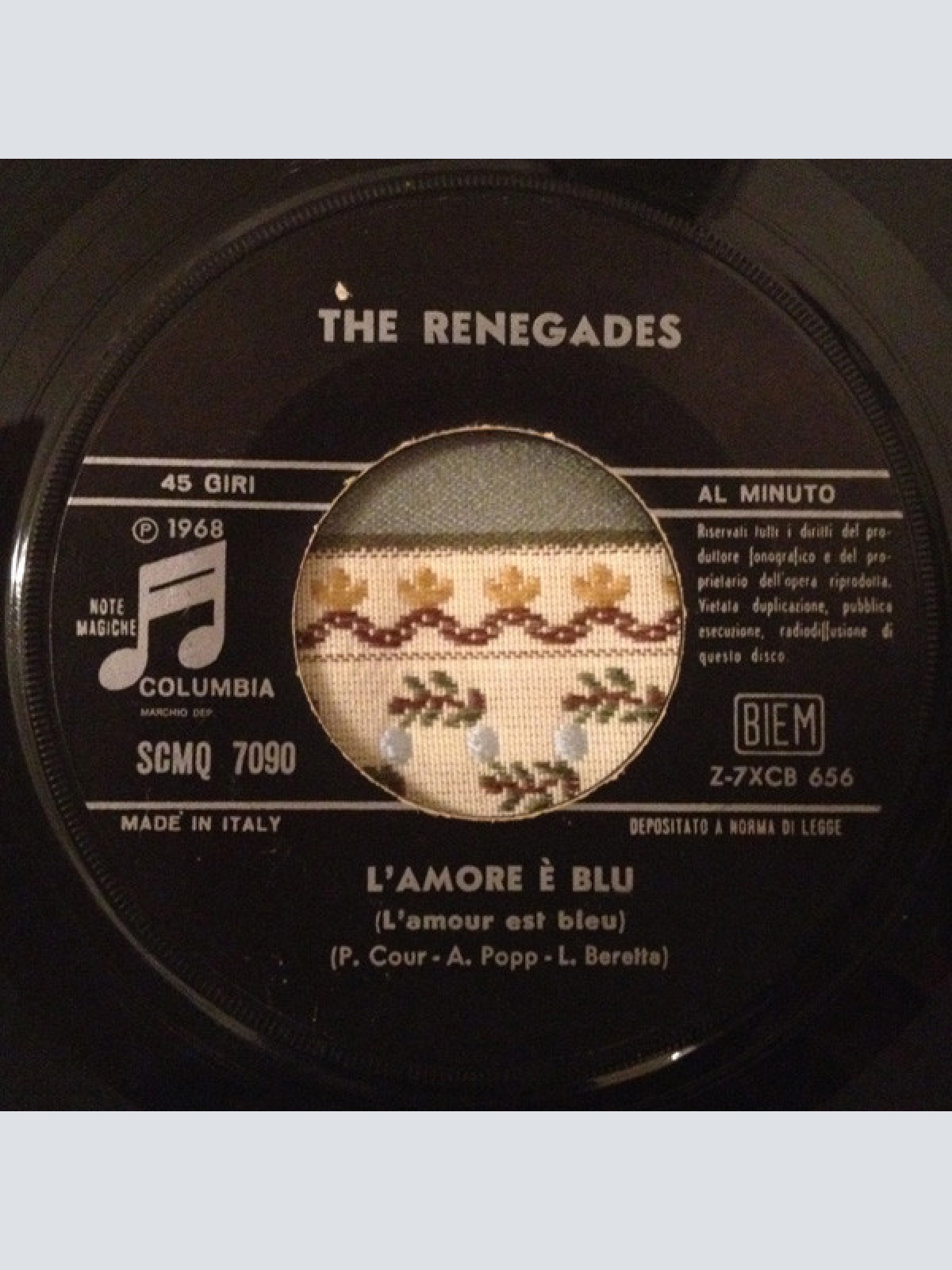 Vinyl / The Renegades (3) - L'Amore È Blu