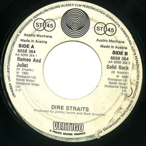 Vinyl / Dire Straits - Romeo And Juliet