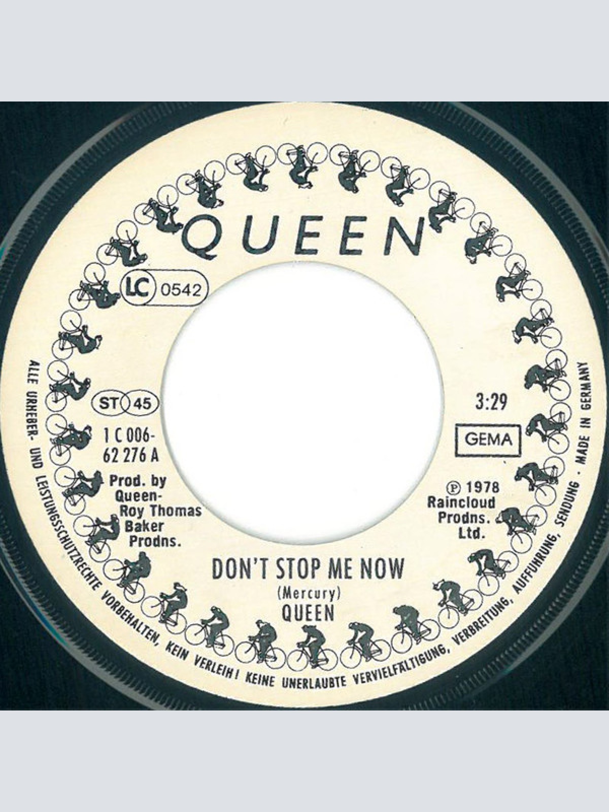 Vinyl / Queen - Don't Stop Me Now
