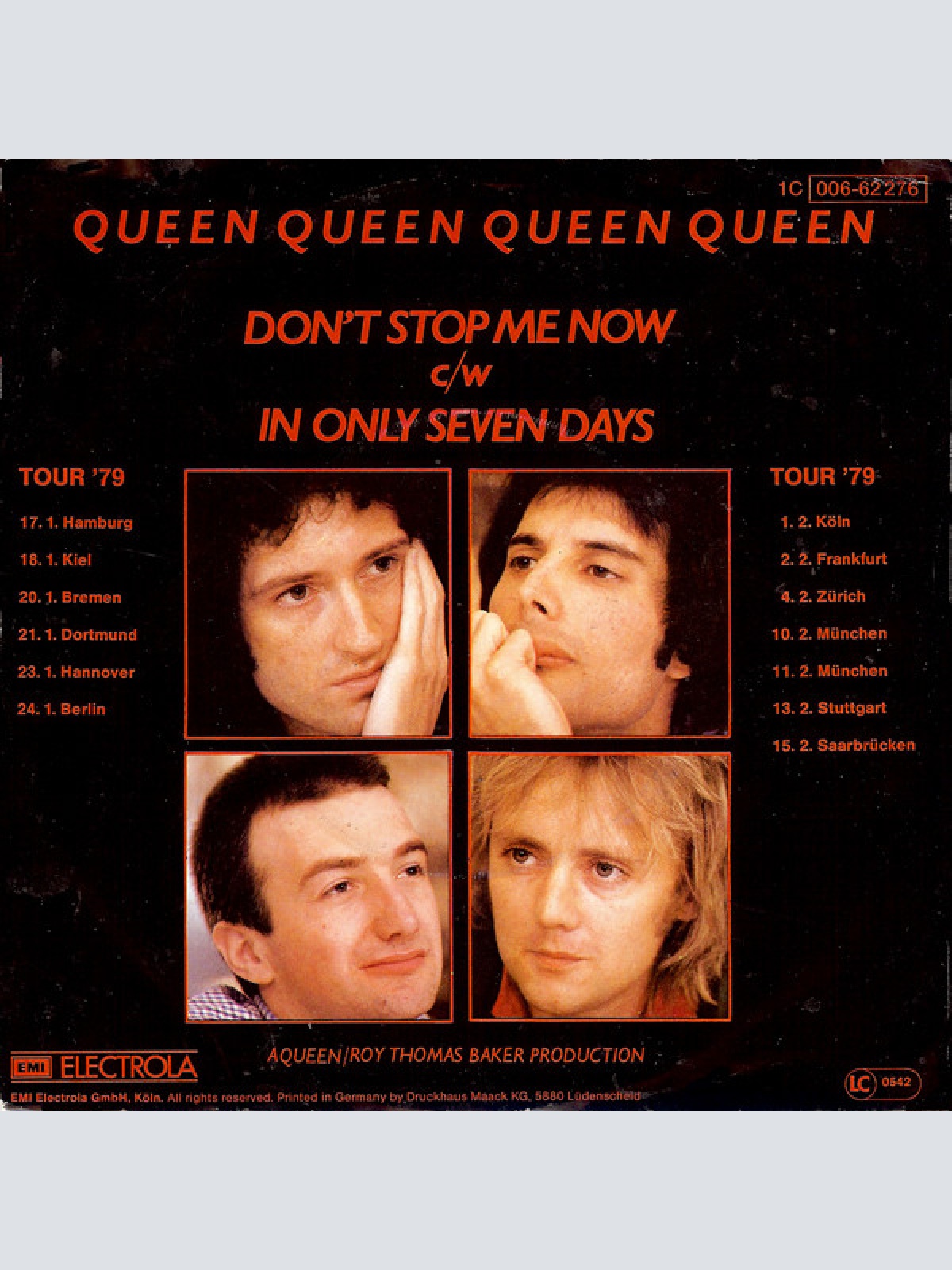 Vinyl / Queen - Don't Stop Me Now