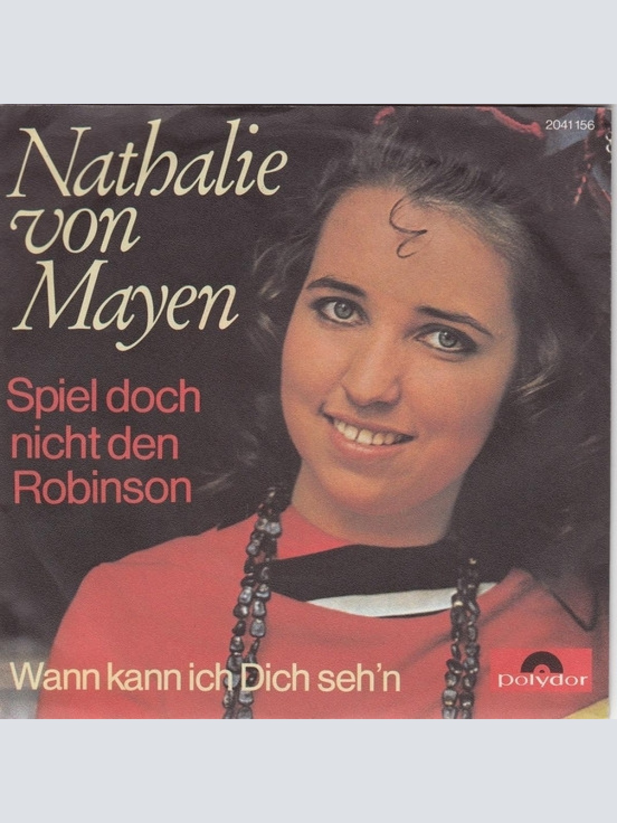 Vinyl / Nathalie Von Mayen - Spiel Doch Nicht Den Robinson