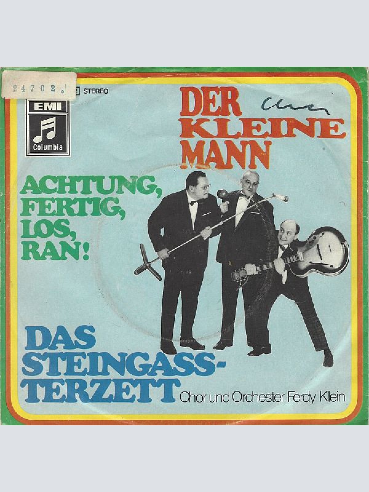 Vinyl / Das Steingass-Terzett - Der Kleine Mann
