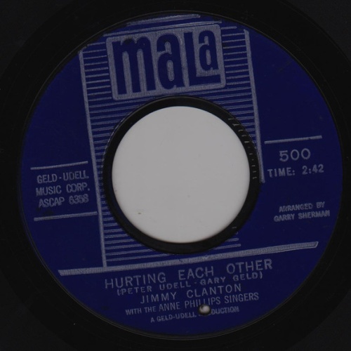 Vinyl / Jimmy Clanton - Hurting Each Other / Don't Keep Your Friends Away