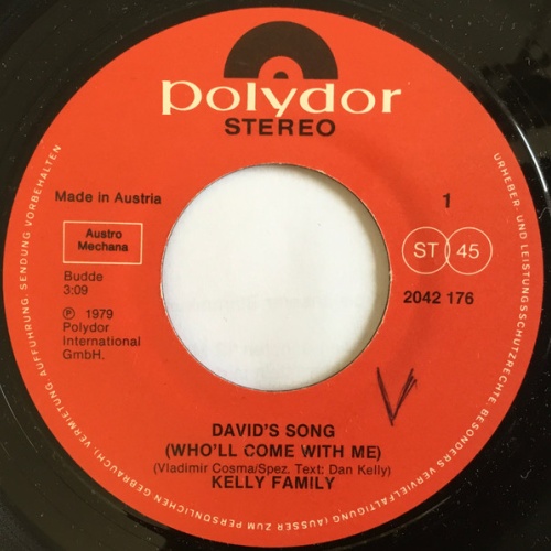 Vinyl / Kelly Family* - David's Song (Who'll Come With Me)