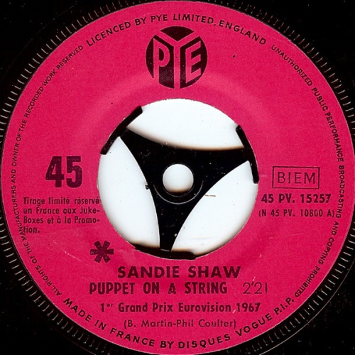 Vinyl / Sandie Shaw - Puppet On A String