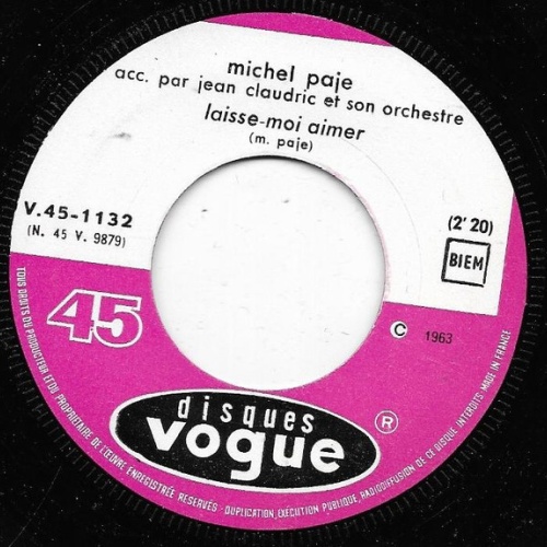 Vinyl / Michel Paje - Tu Dis N'importe Quoi