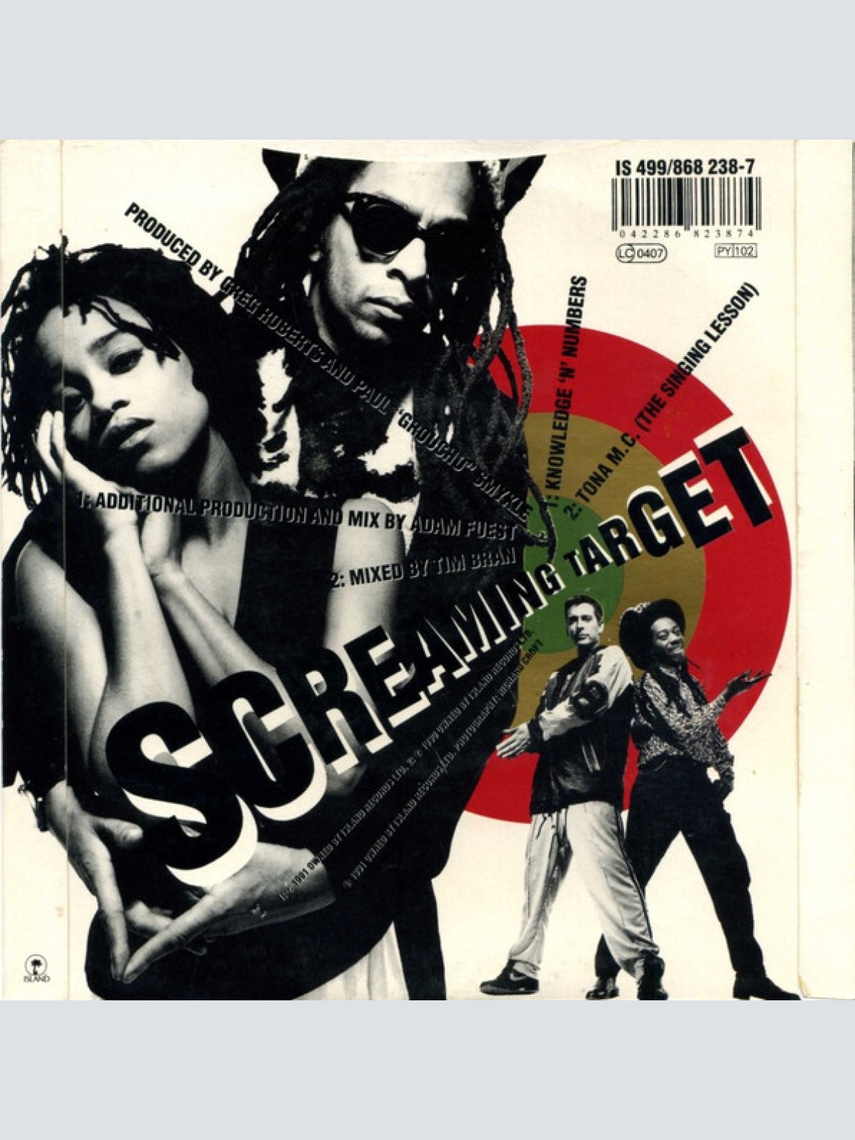 Vinyl / Screaming Target - Knowledge  'N' Numbers