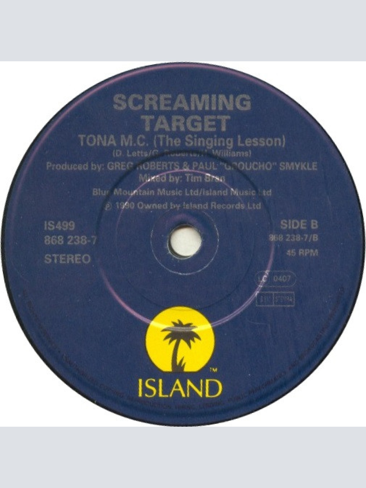 Vinyl / Screaming Target - Knowledge  'N' Numbers