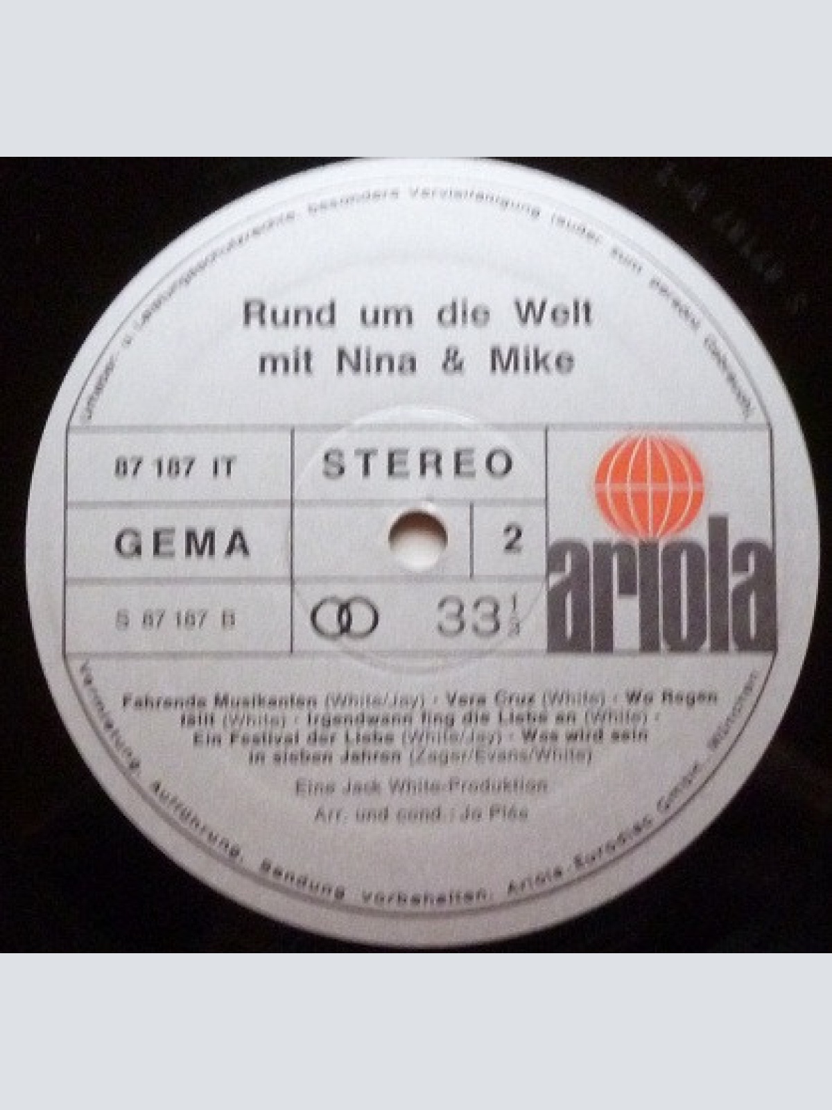 Vinyl / Nina & Mike - Rund Um Die Welt Mit Nina & Mike