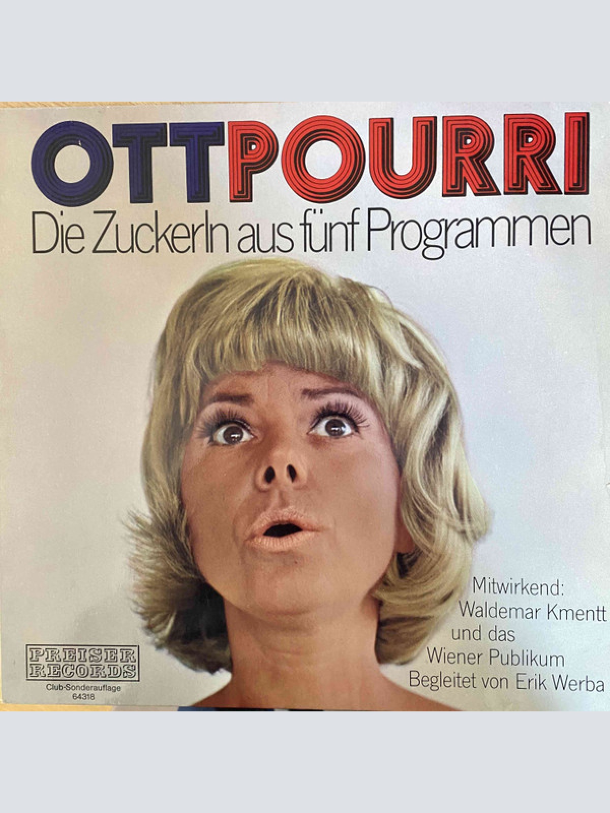 Vinyl / Elfriede Ott - Ottpourri - Die Zuckerln Aus Fünf Programmen
