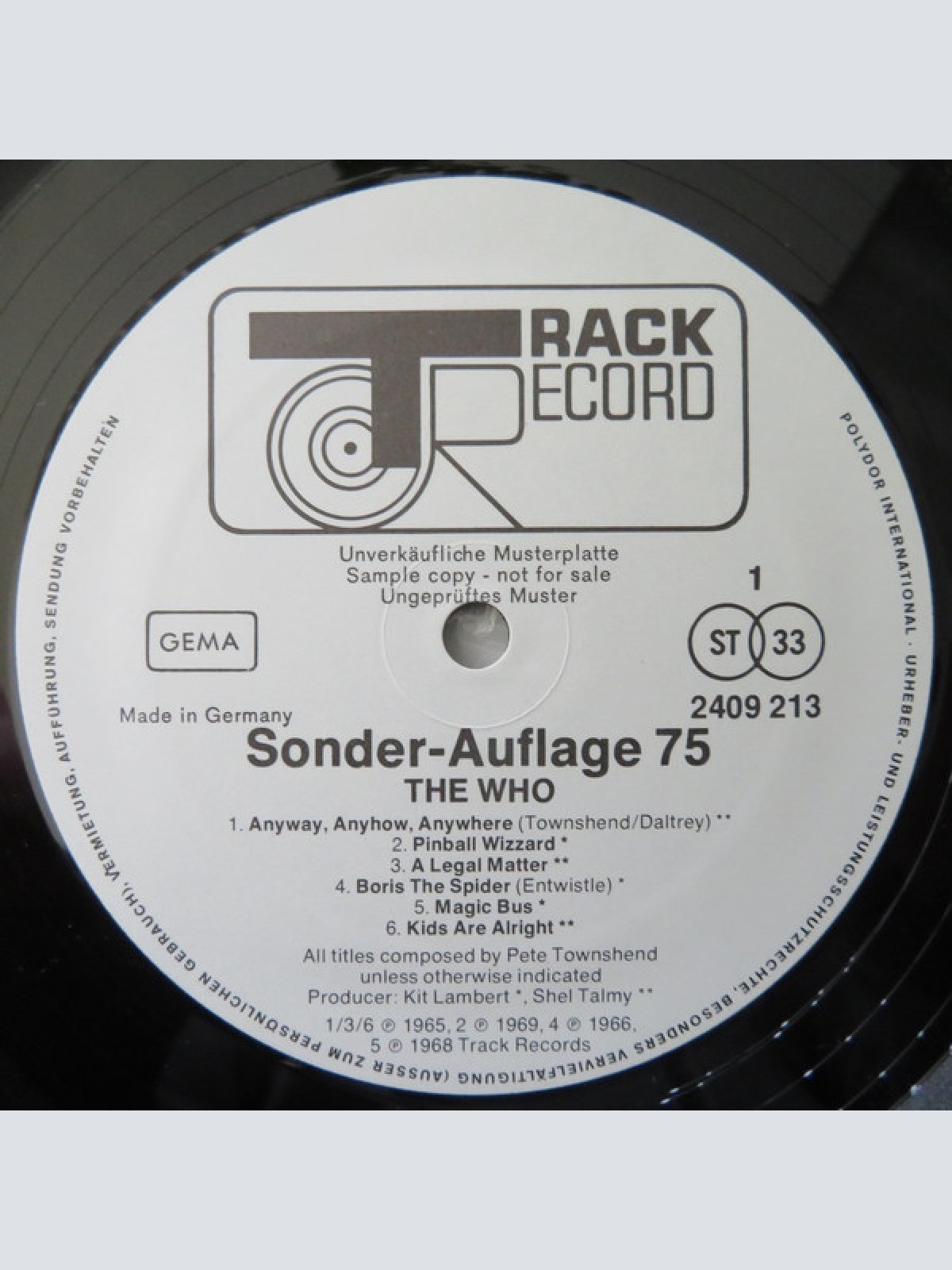 Vinyl / The Who - The Who