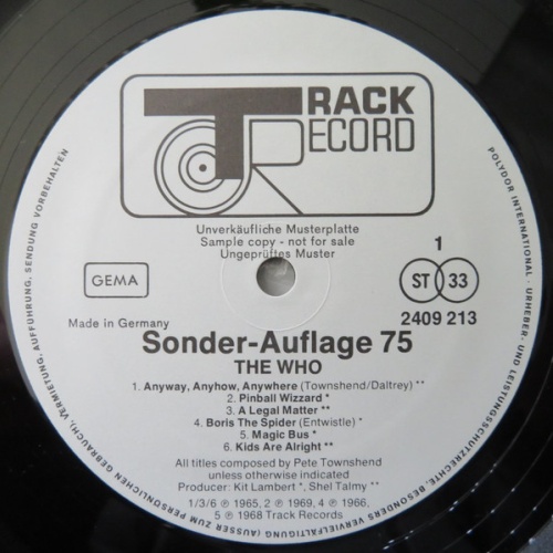 Vinyl / The Who - The Who