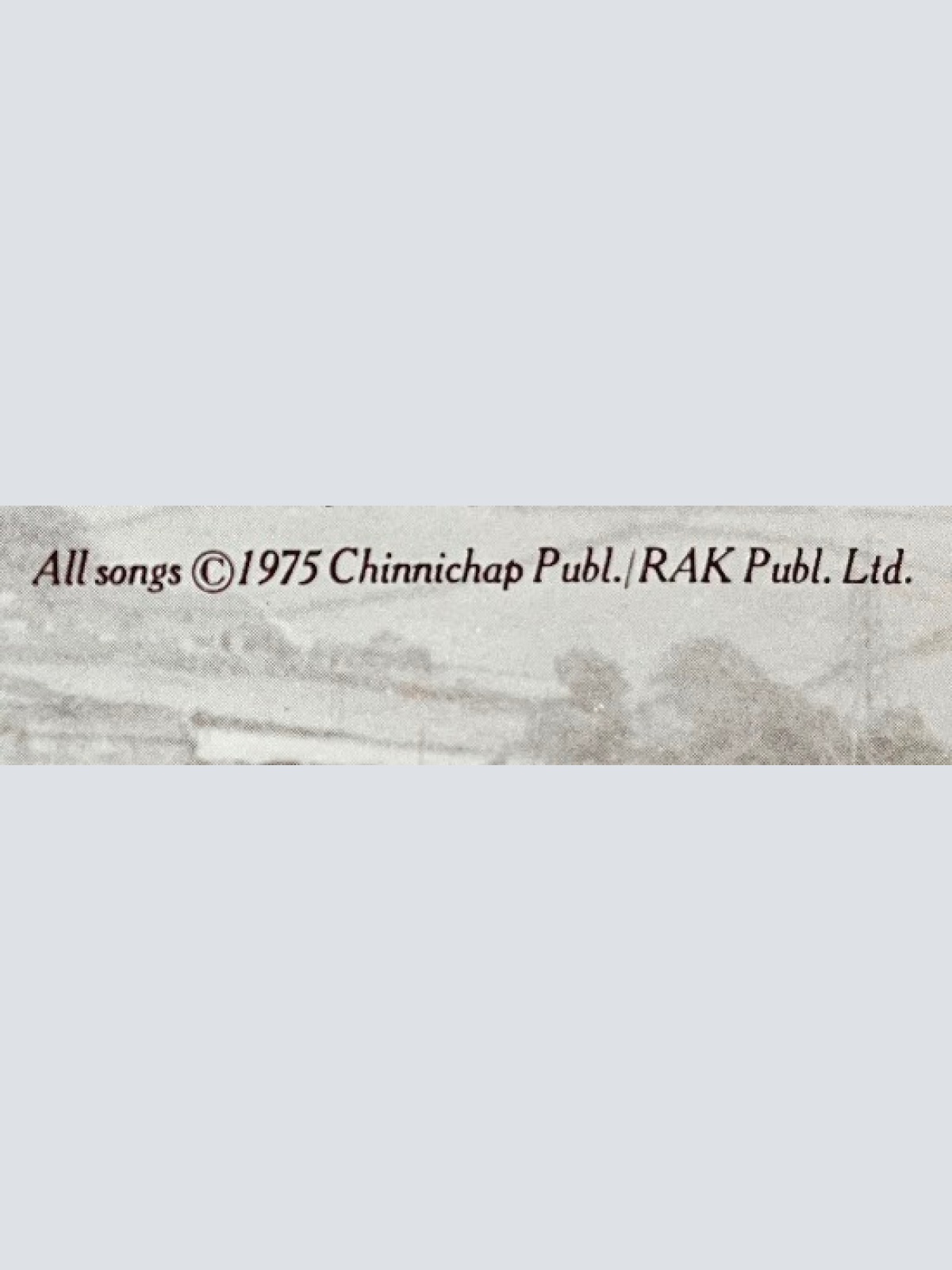 Vinyl / Smokey* - Changing All The Time