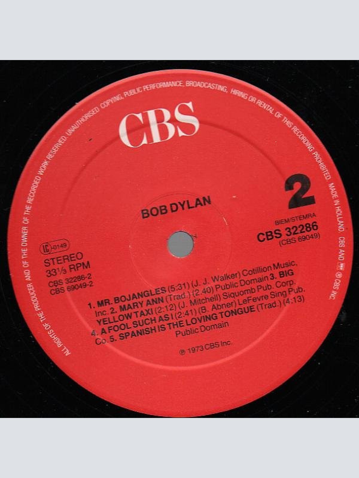 Vinyl / Bob Dylan - Dylan