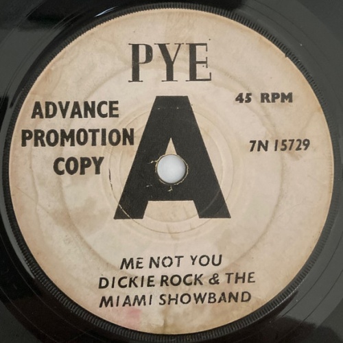 Vinyl / Dickie Rock And The Miami Showband - Just For Old Time's Sake