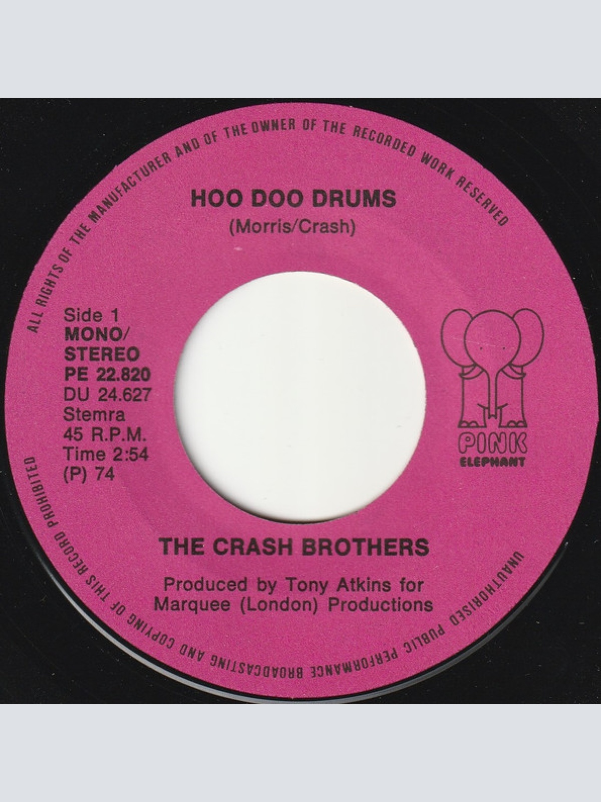 Vinyl / The Crash Brothers* - Hoo Doo Drums