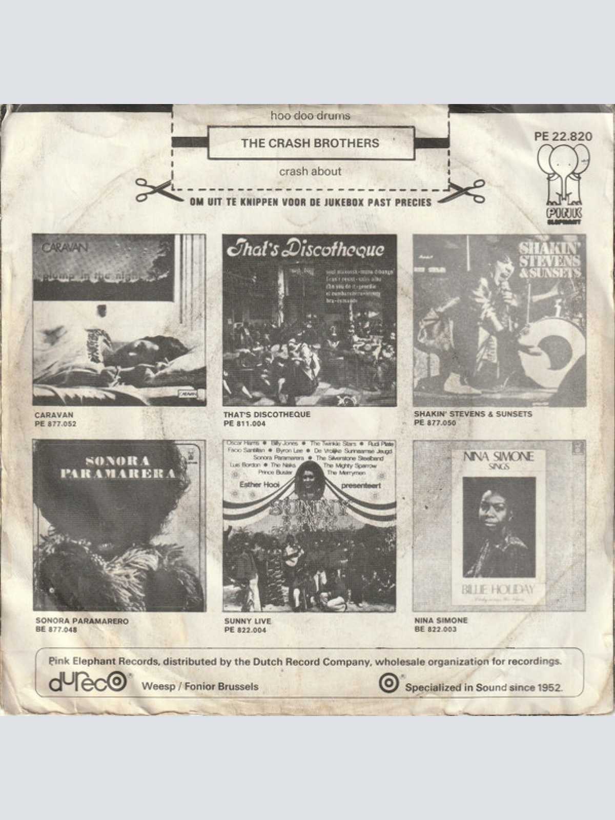 Vinyl / The Crash Brothers* - Hoo Doo Drums