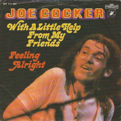 Vinyl / Joe Cocker - With A Little Help From My Friends / Feeling Alright