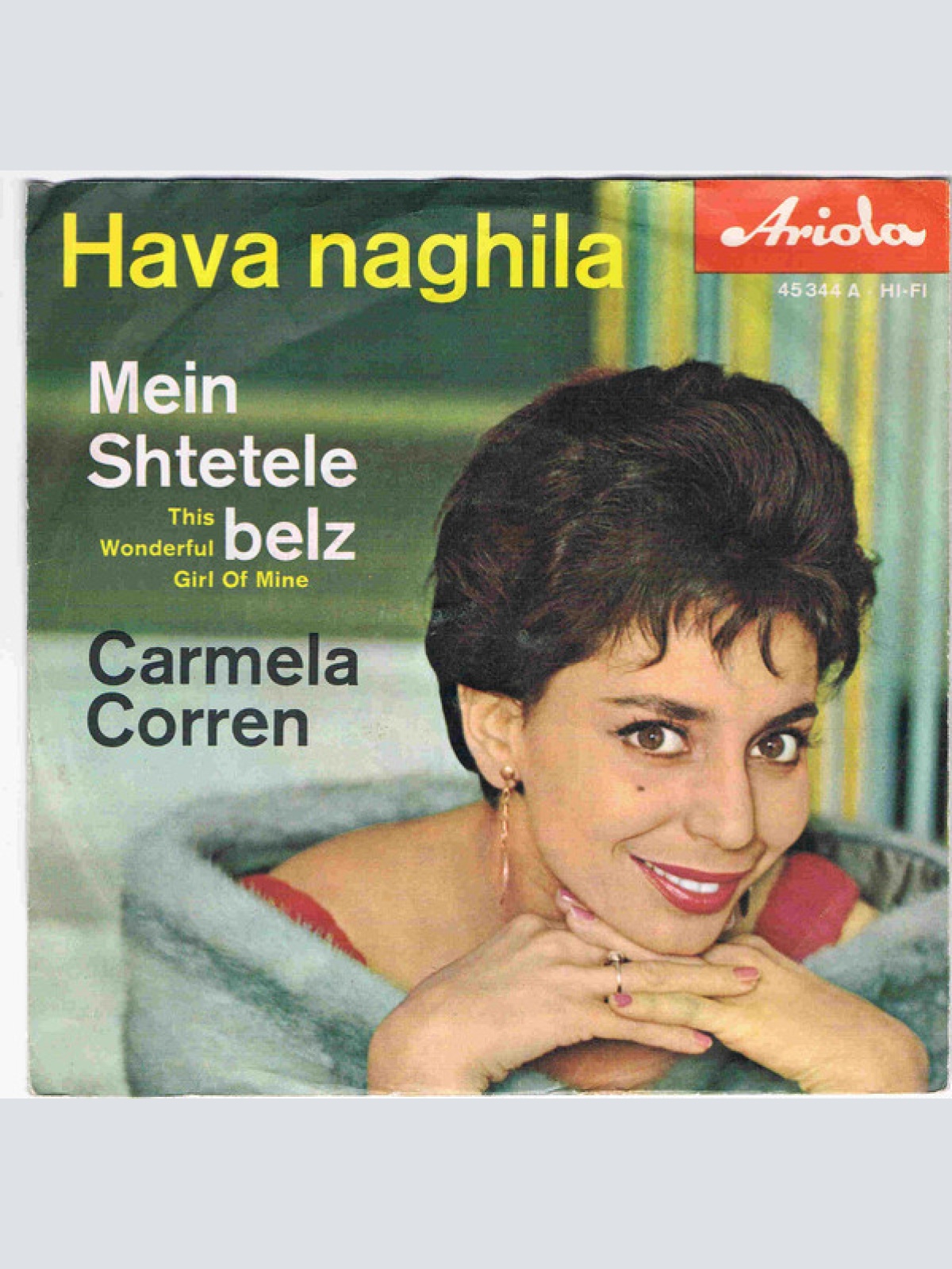 Vinyl / Carmela Corren - Hava Naghila