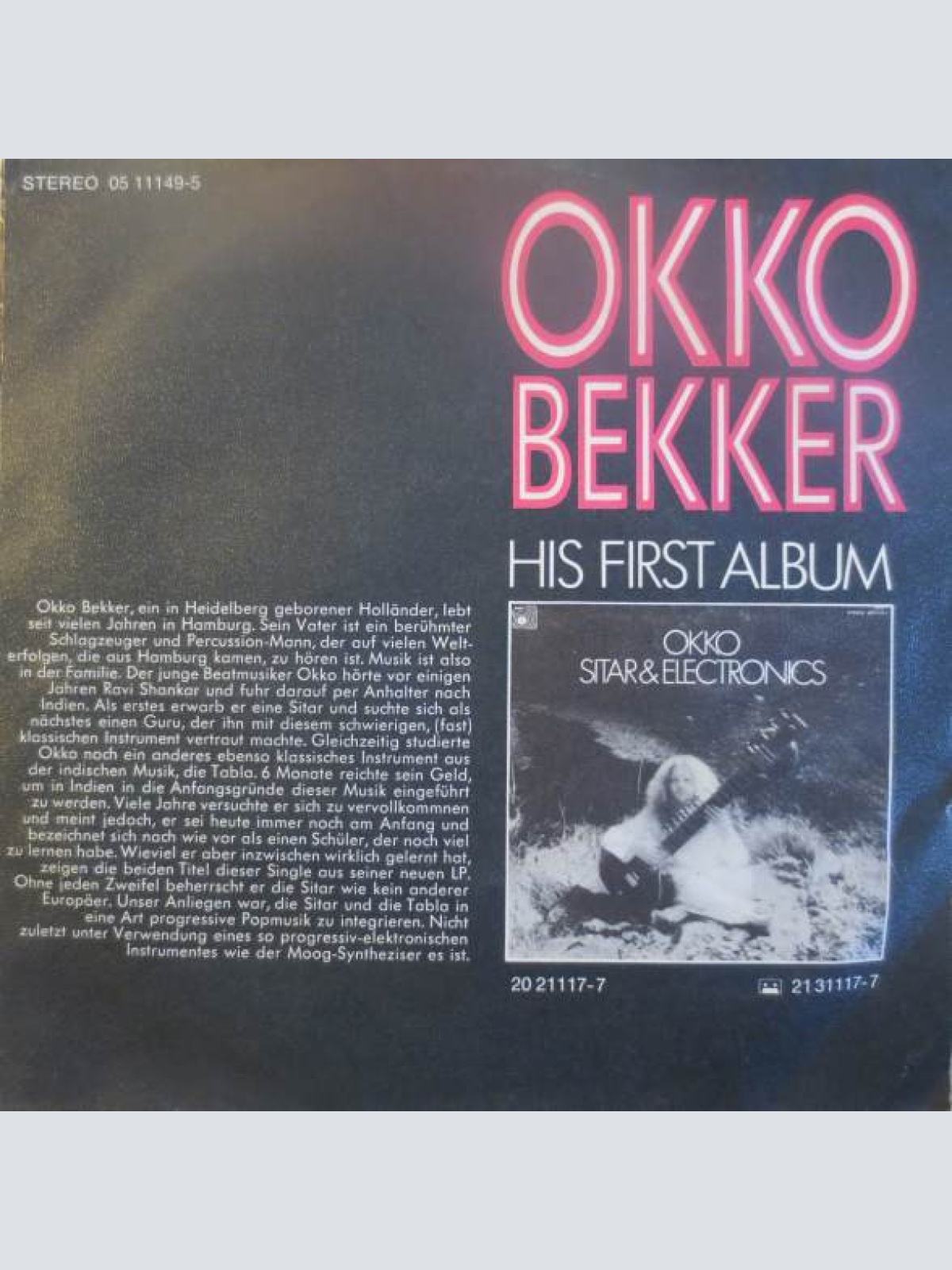 Vinyl / Okko Bekker - Santana