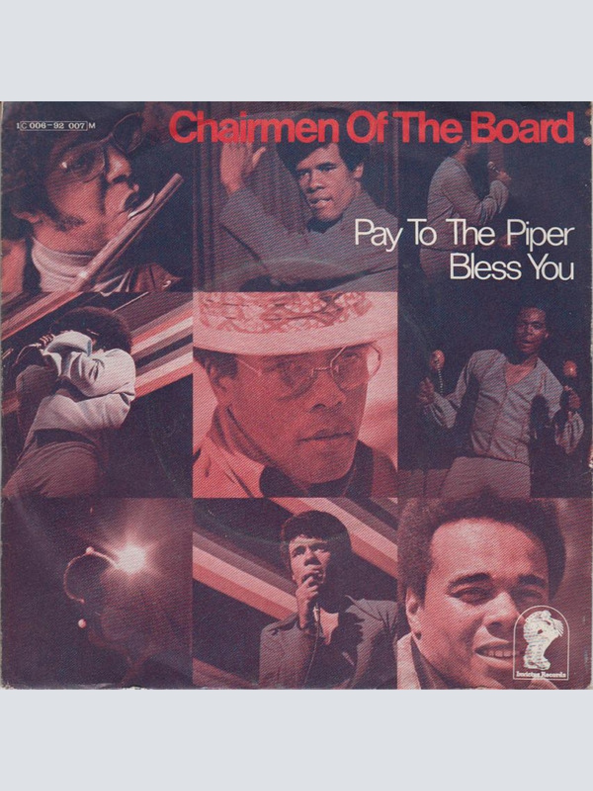 Vinyl / Chairmen Of The Board - Pay To The Piper/Bless You