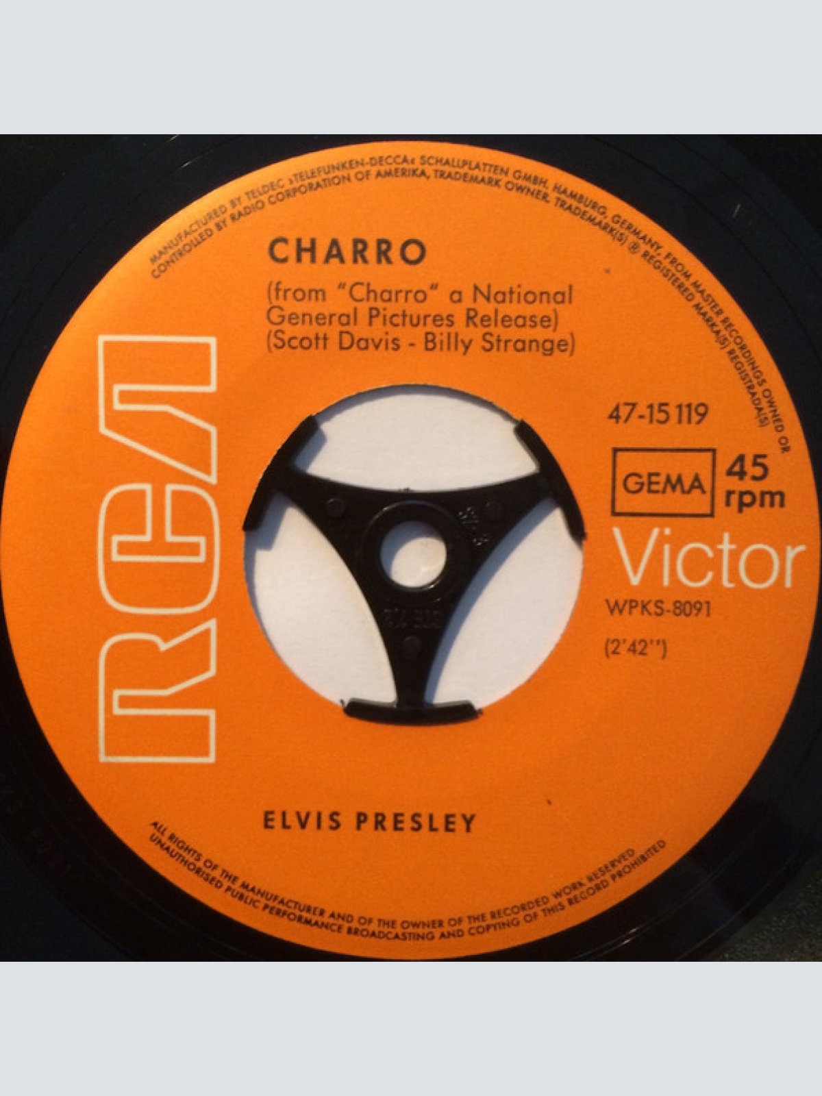 Vinyl / Elvis Presley - Charro / Memories
