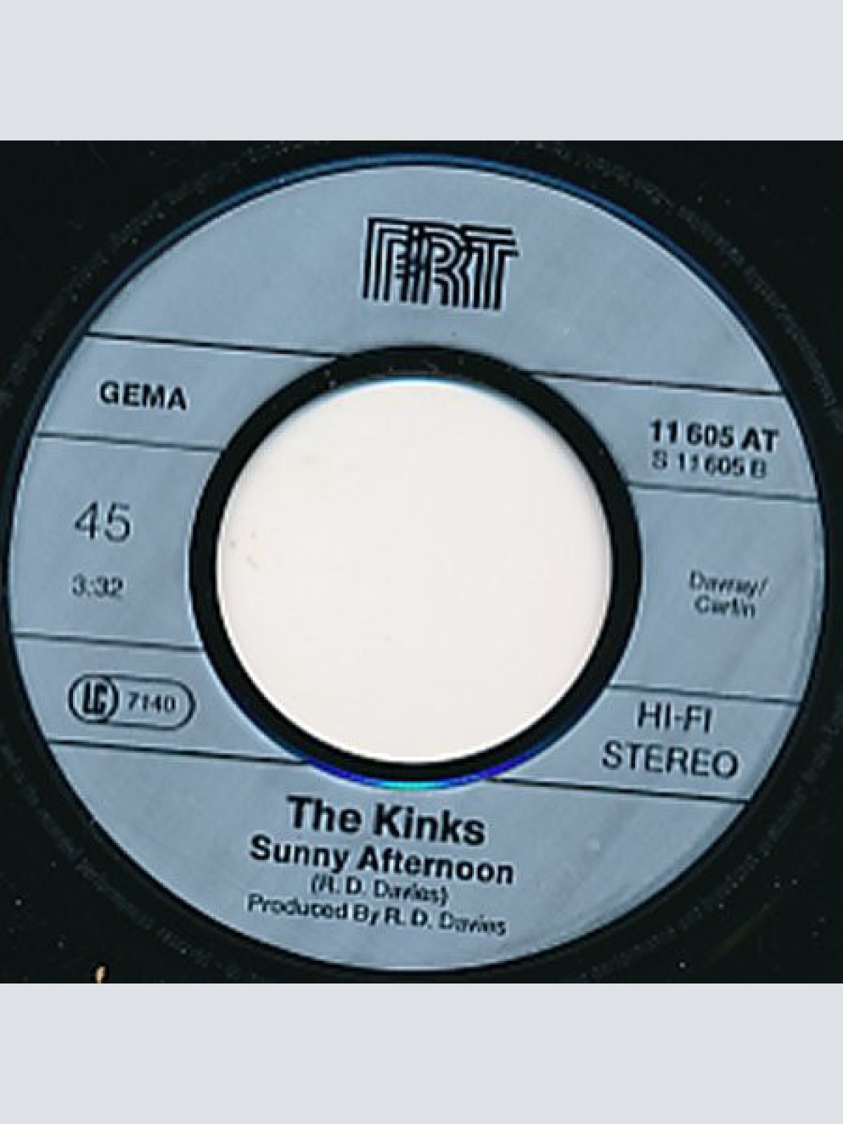 Vinyl / The Kinks - Lola /  Sunny Afternoon