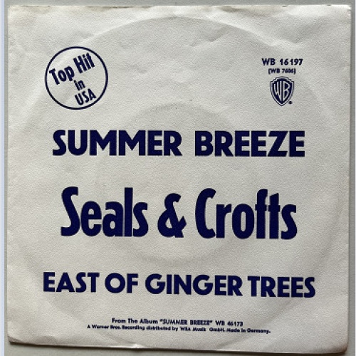 Vinyl / Seals & Crofts - Summer Breeze / East Of Ginger Trees
