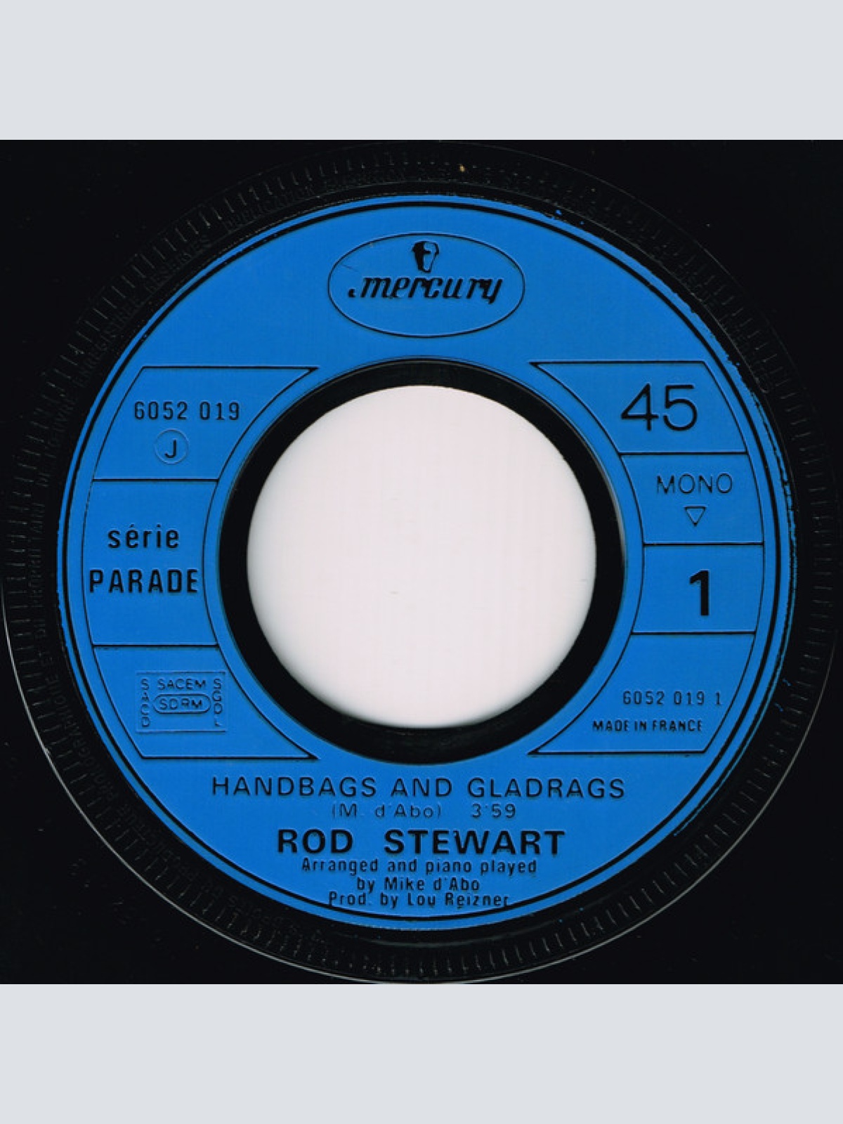 Vinyl / Rod Stewart - Handbags And Gladrags