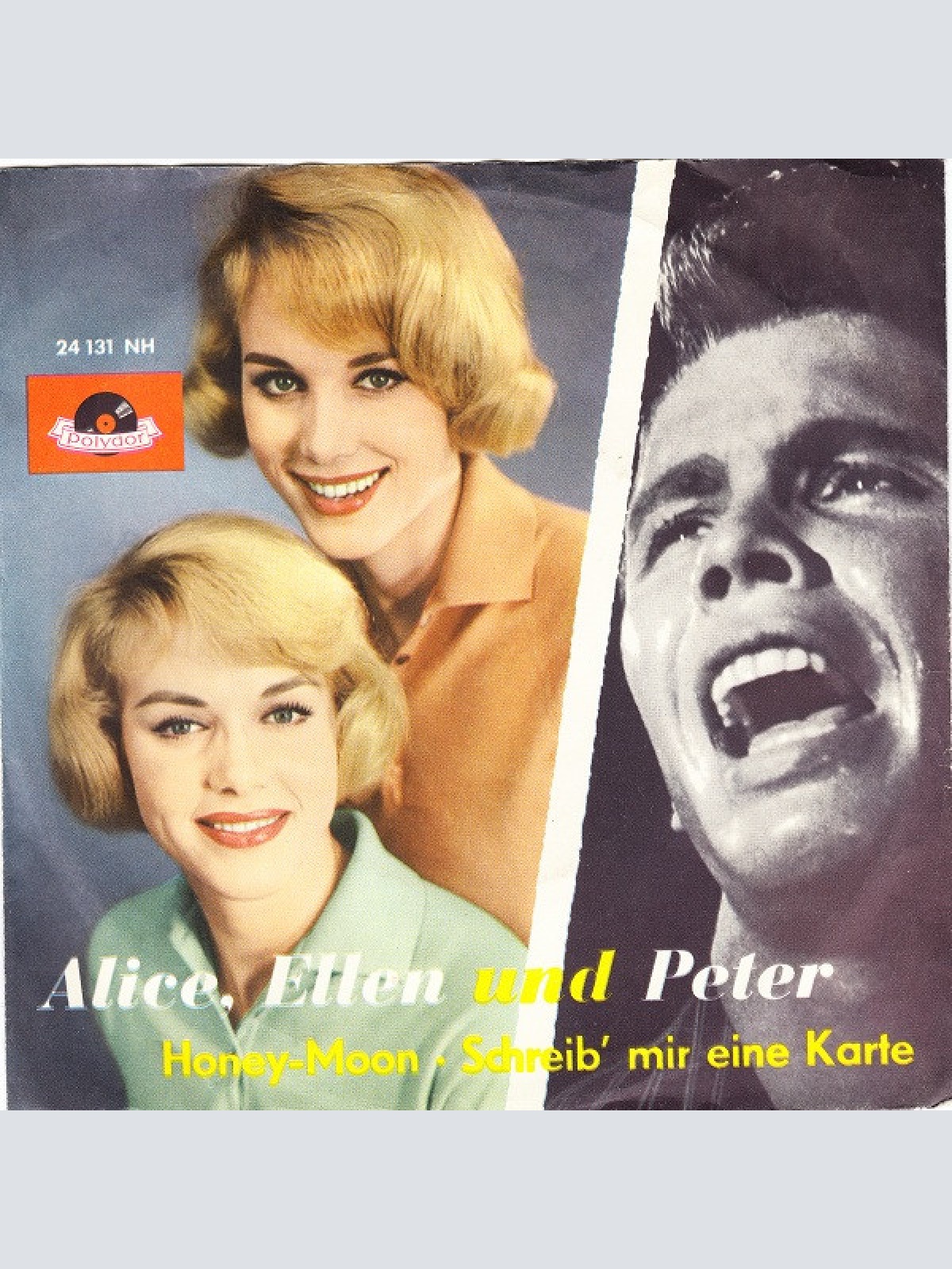 Vinyl / Alice, Ellen* Und Peter* - Honey-Moon / Schreib' Mir Eine Karte
