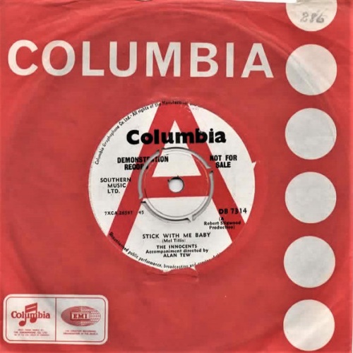 Vinyl / The Innocents (9) - Stick With Me Baby