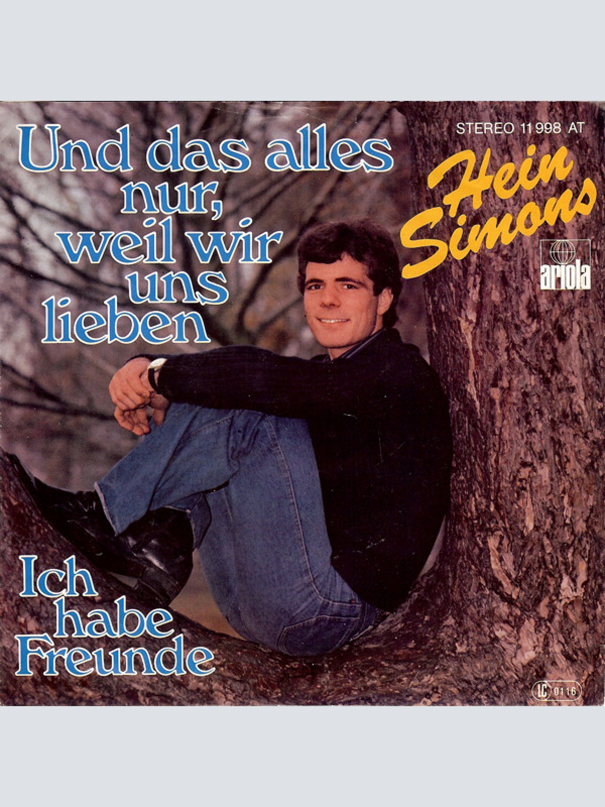 Vinyl / Hein Simons - Und Das Alles Nur, Weil Wir Uns Lieben / Ich Habe Freunde