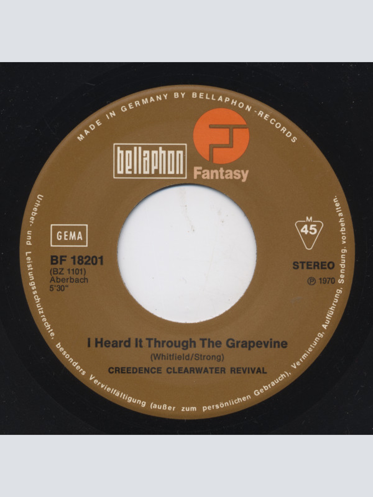 Vinyl / Creedence Clearwater Revival - I Heard It Through The Grapevine / Porterville