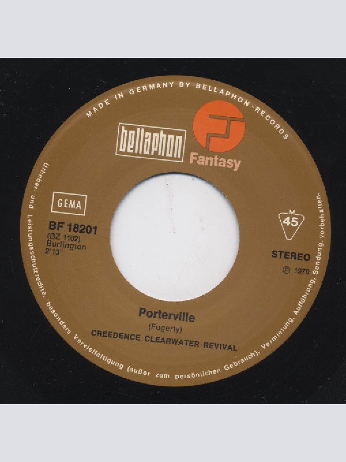 Vinyl / Creedence Clearwater Revival - I Heard It Through The Grapevine / Porterville