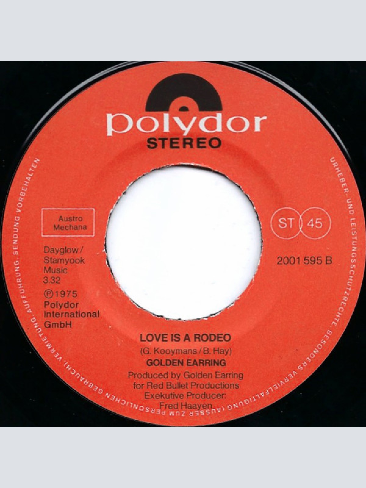 Vinyl / Golden Earring - Tons Of Time