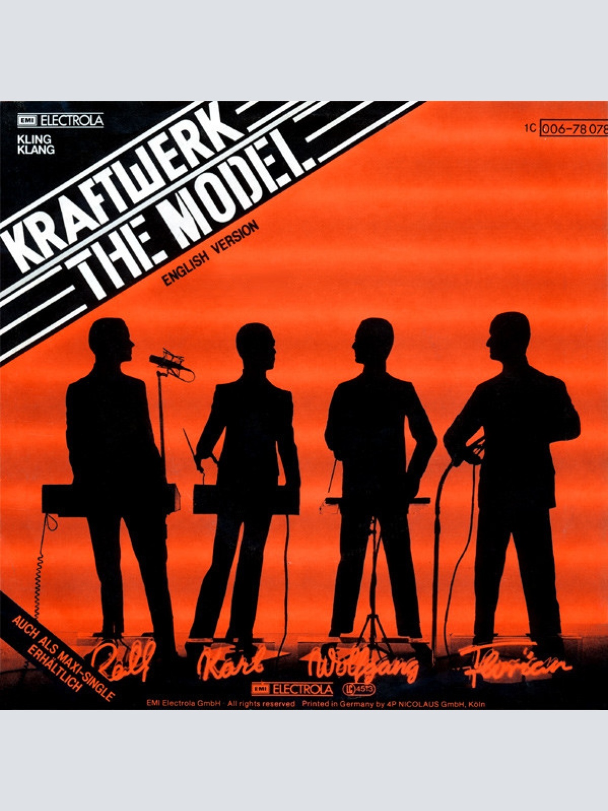 Vinyl / Kraftwerk - Das Model / The Model
