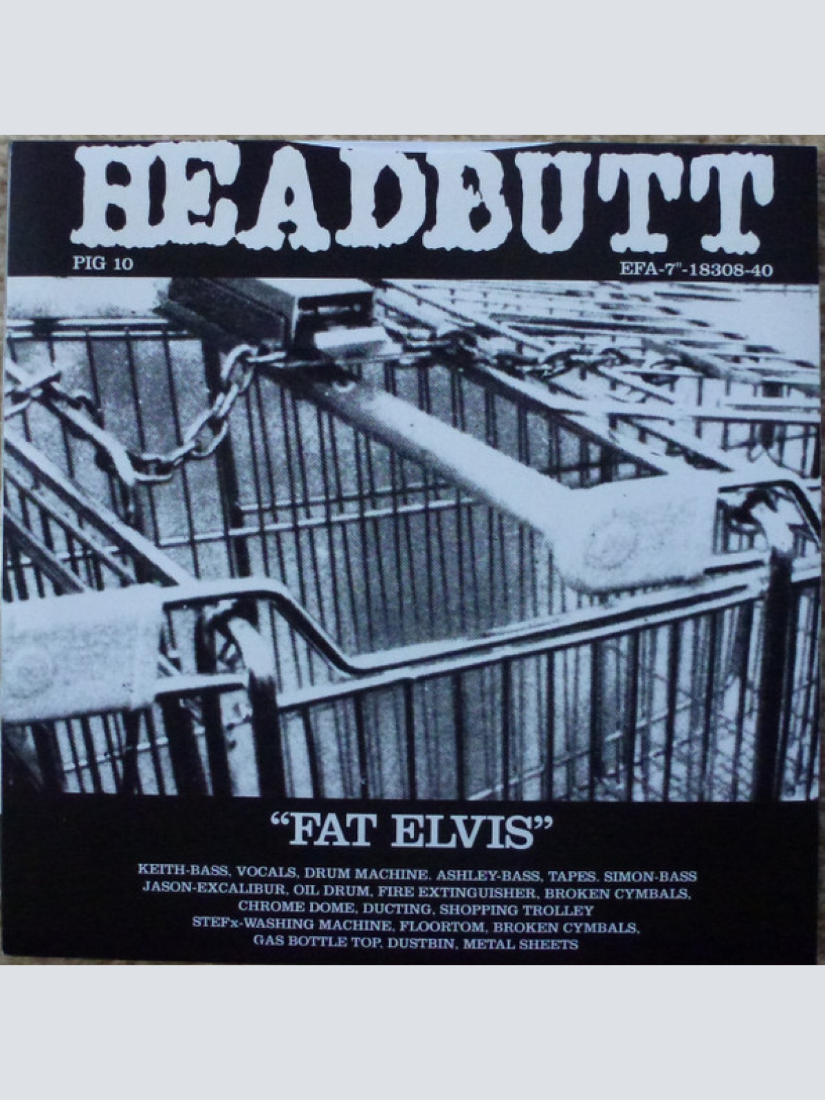 Vinyl / Headbutt - Fat Elvis / Lipstick