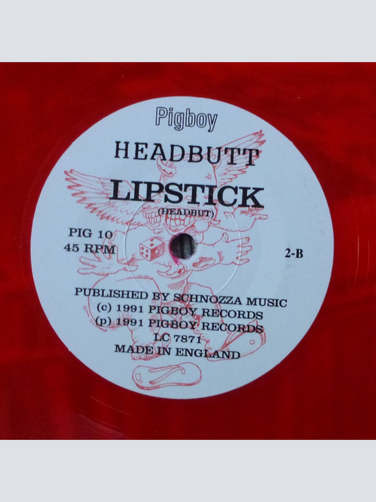Vinyl / Headbutt - Fat Elvis / Lipstick