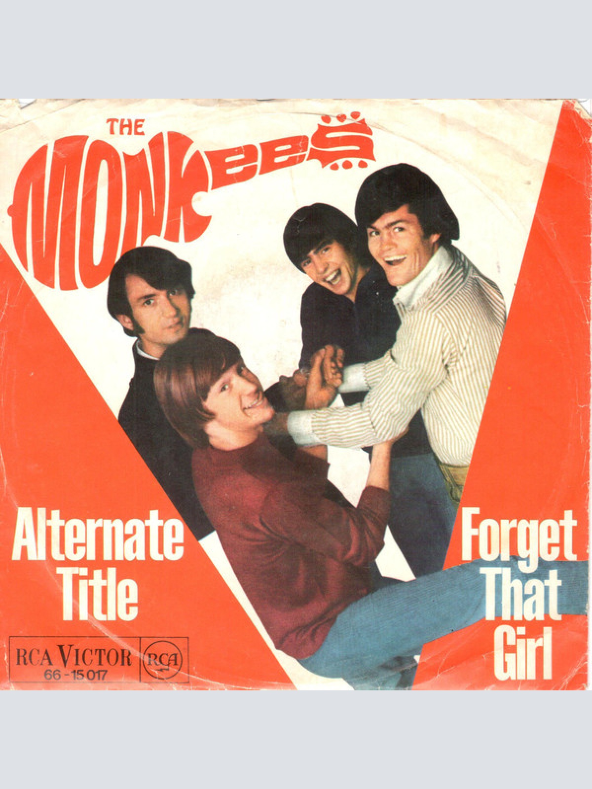Vinyl / The Monkees - Alternate Title / Forget That Girl