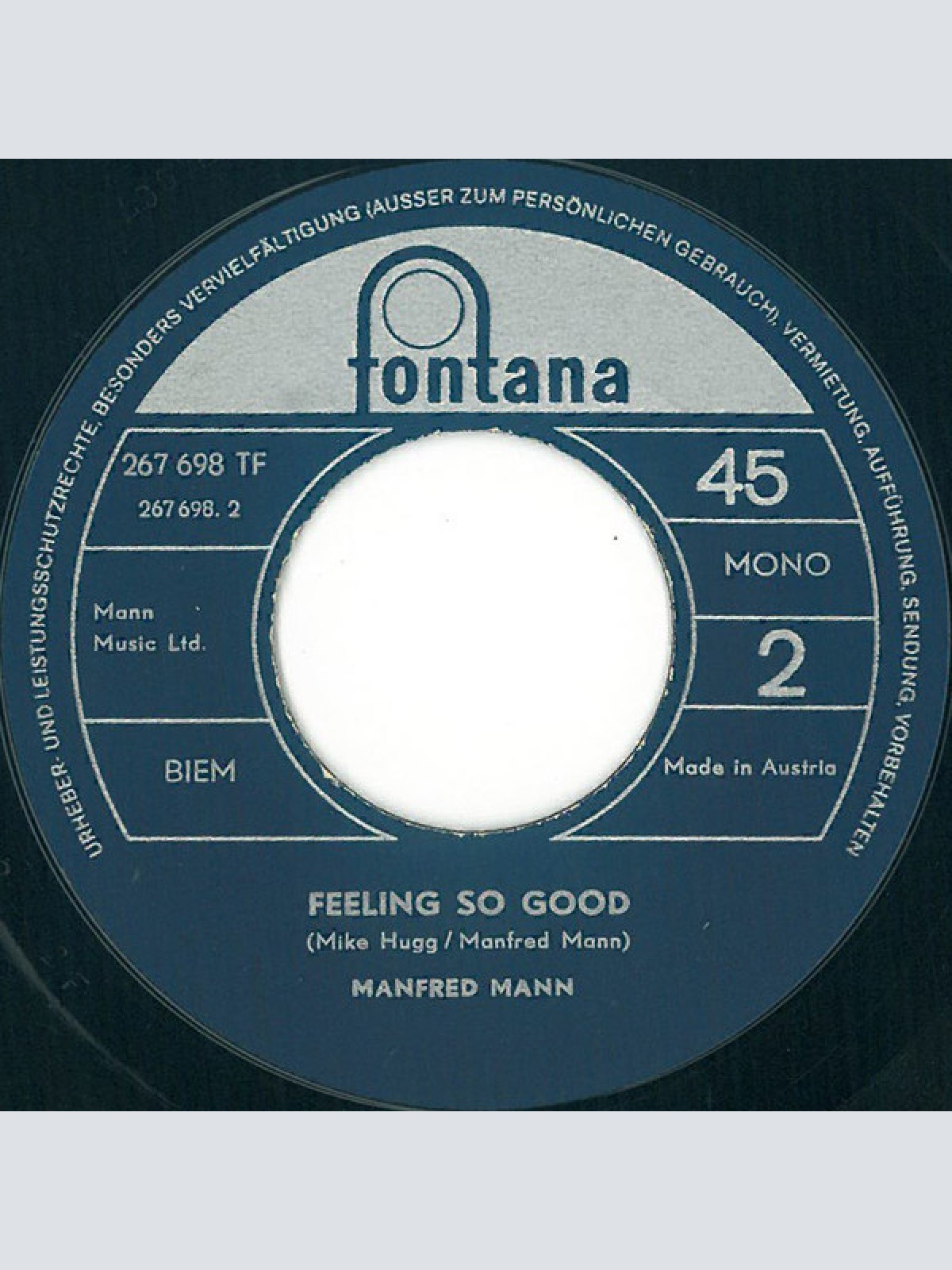 Vinyl / Manfred Mann - Ha! Ha! Said The Clown