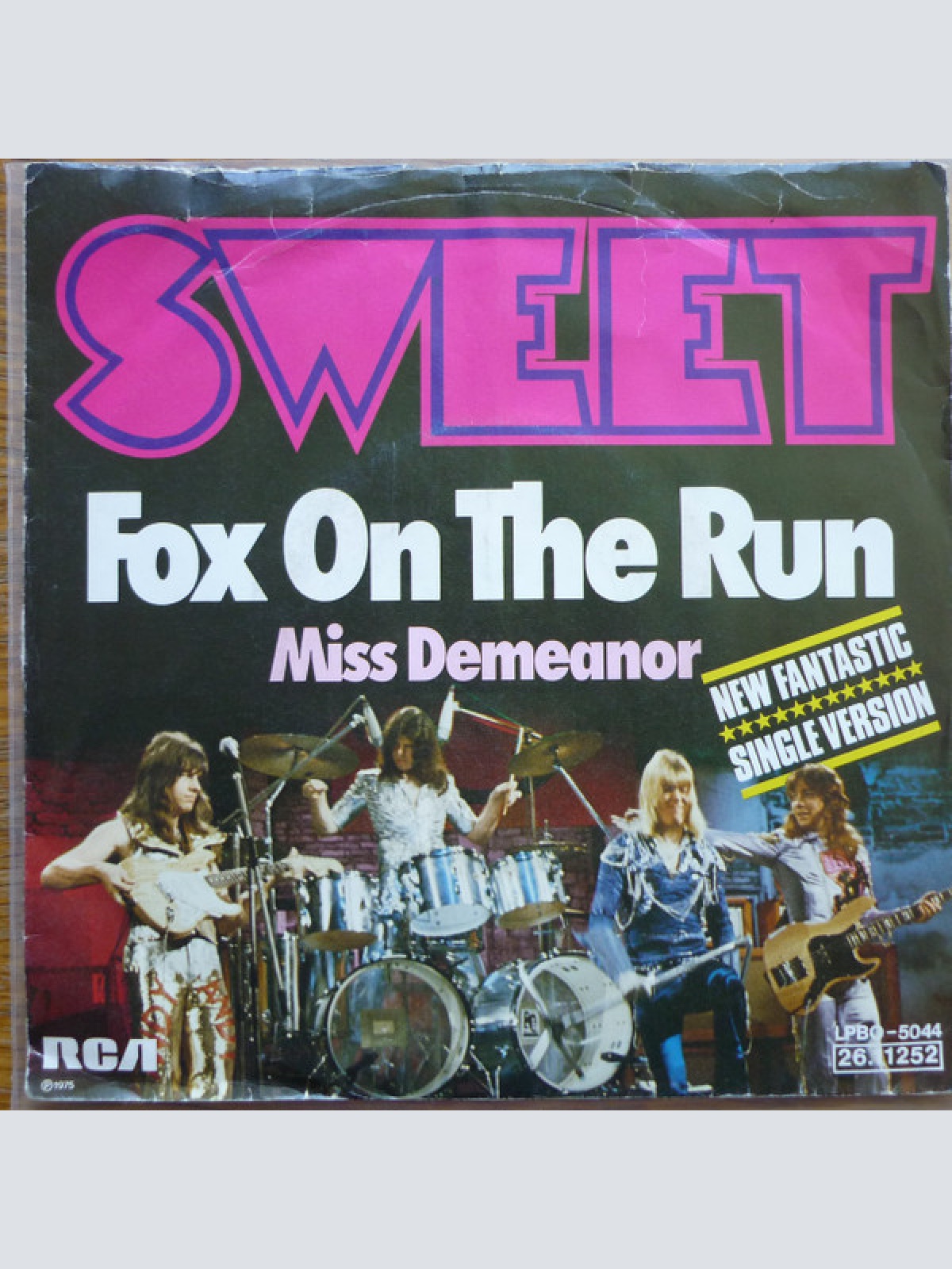Vinyl / The Sweet - Fox On The Run