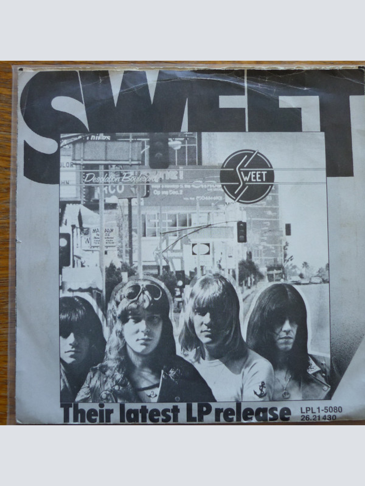 Vinyl / The Sweet - Fox On The Run
