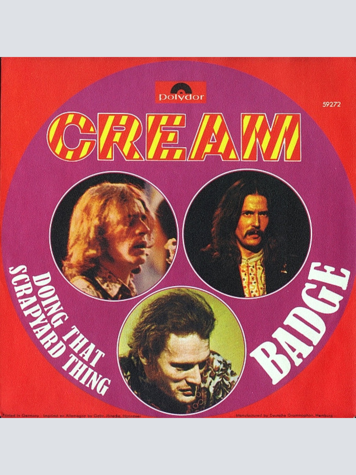 Vinyl / Cream (2) - Badge